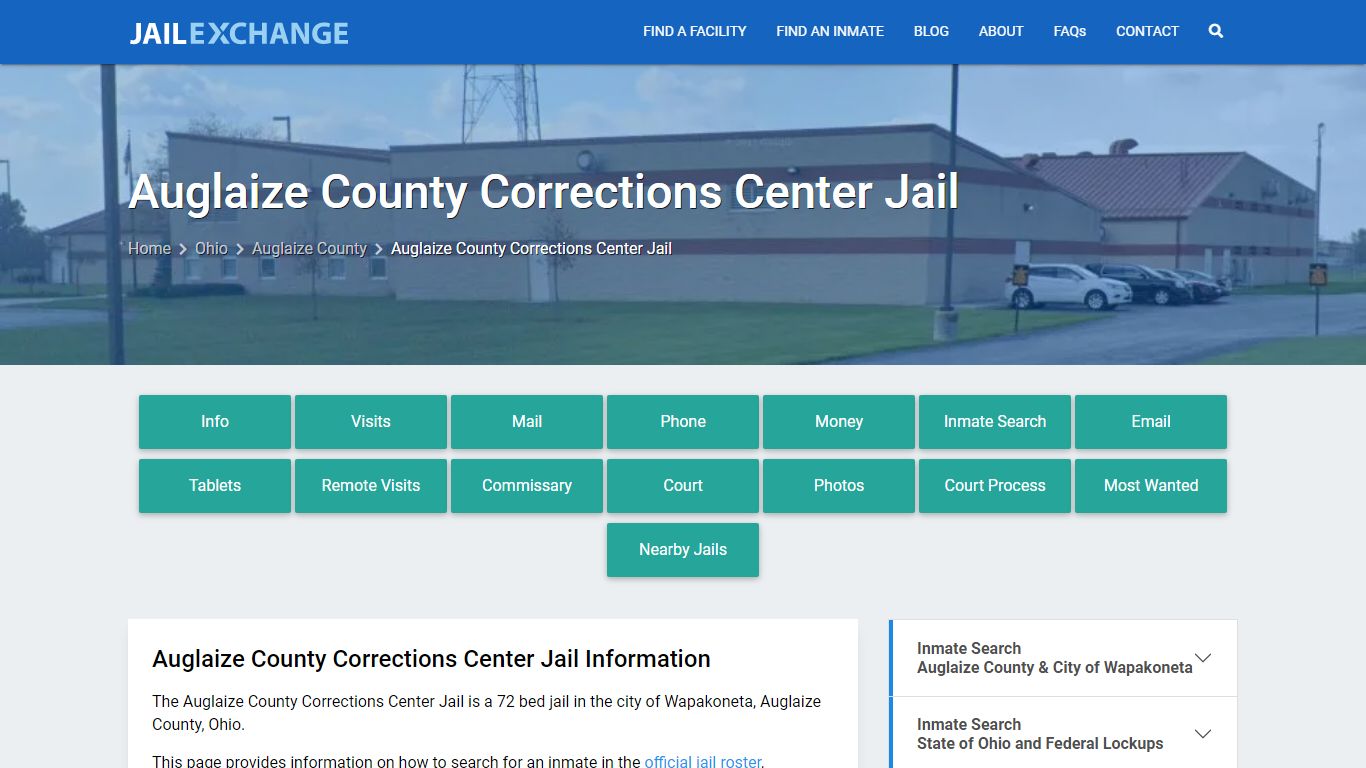 Auglaize County Corrections Center Jail - Jail Exchange